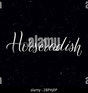 Handschriftliche Kalligraphie Text, Kreide auf einer Tafel Stock Vektor