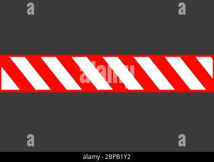 Rote Streifen auf einem weißen Hintergrund Vorlage für Text. Stock Vektor