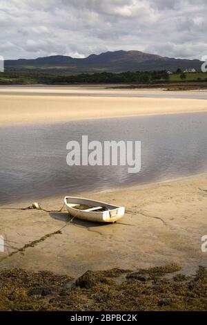 Strand in der Nähe von Doe Castle, Greeslough, County Donegal, Irland Stockfoto