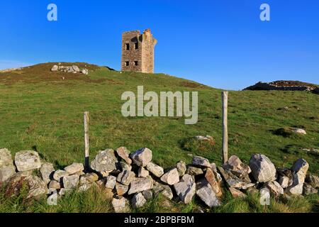 Crohy Kopf Turm, Dungloe, County Donegal, Irland, Europa Stockfoto