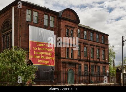 Glasgow unter Sperrbeschränkungen Mai 2020 Stockfoto