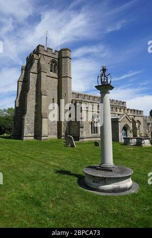 All Saints Church, St. Paul's Walden, Hertfordshire, England Stockfoto