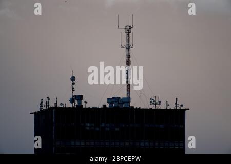 Antennen in Danzig, Polen. 16. Mai 2020 © Wojciech Strozyk / Alamy Stock Photo *** Ortsunterschrift *** Stockfoto