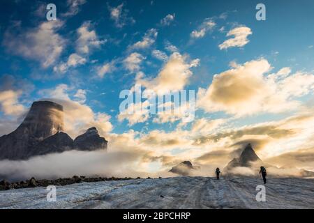 Akshayak Pass 2019 - © Christopher Kimmel Stockfoto