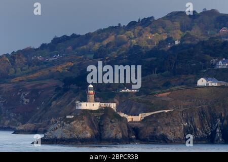 Baily Lighthouse, Howth Head, Dublin City, County Dublin, Irland Stockfoto