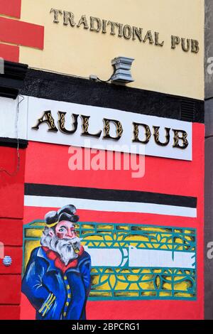 Auld Dubliner Pub, Temple Bar District, Stadt Dublin, County Dublin, Irland, Europa Stockfoto