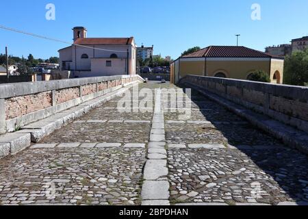 Benevento - Scorcio dal Ponte Leproso Stockfoto