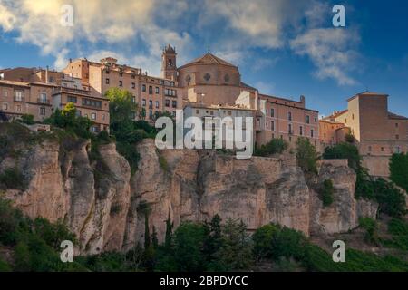 Schöne mittelalterliche Städte in Spanien, Cuenca Stockfoto