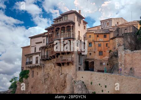 Schöne mittelalterliche Städte in Spanien, Cuenca Stockfoto