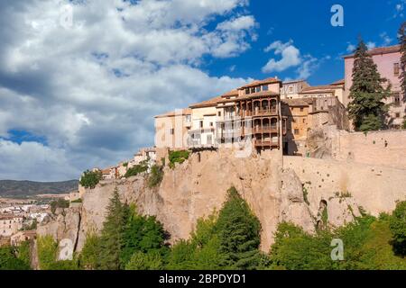 Schöne mittelalterliche Städte in Spanien, Cuenca Stockfoto