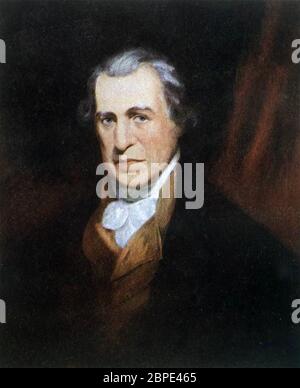 JAMES WATT (1736-1819) Schottischer Maschinenbauingenieur, Erfinder und Chemiker Stockfoto