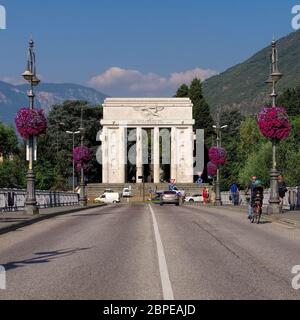 Bozen Altstadt - Bozner Siegesdenkmal 01 Stockfoto