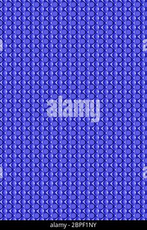3D-Effekt nahtlose Hintergrund, blaue Tapete deko Muster. Stockfoto