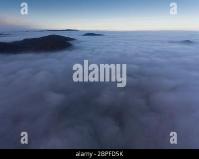 Puy en Charbonnieres-les-Varennes, Puy-de-Dome, Auvergne-Rhone-Alpes, Frankreich Stockfoto