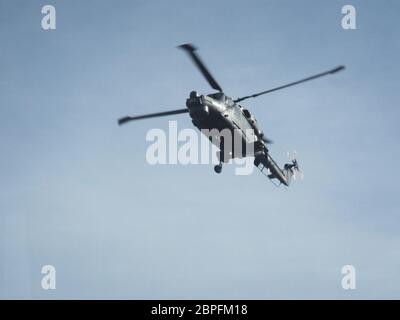 SA Navy Super Lynx Stockfoto