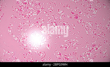 Einfache HELLVIOLETT ROT monochromen 3D gekrümmten abstrakten Hintergrund Bild aus schlichten Marmor Muster mit Schatten Stockfoto