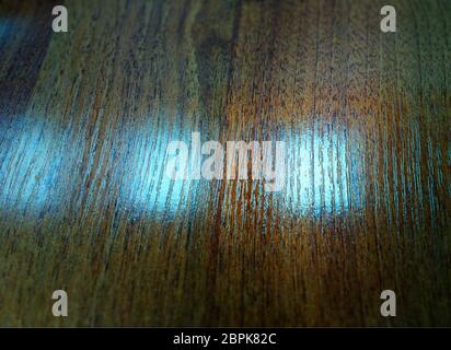 Licht Lecks auf Holzstruktur Hintergrund Stockfoto