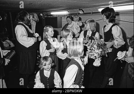 Löwe von Radio Luxemburg - Verleihung - 1999 - die deutsche Musikgruppe The Kelly Family // Preisverleihung des Hörfunks- bzw. Fernsehpreis 'Löwe von Radio Luxemburg' // 1999 Stockfoto