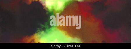 Nahtlose abstrakte Aquarell Hintergrund mit Aquarell Farbe mit sehr dunklen violetten, dunklen Khaki und sattelbraunen Farben und Raum für Text oder Bild Stockfoto
