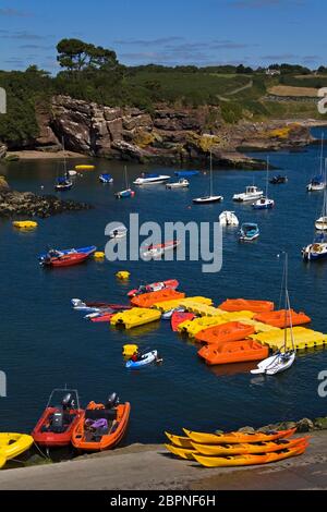 Dunmore East Harbor, County Waterfrord, Irland Stockfoto