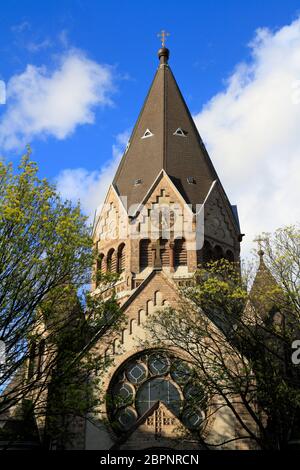 St. Johannes von Kronstadt Orthodoxe Kirche, Hamburg, Deutschland Stockfoto