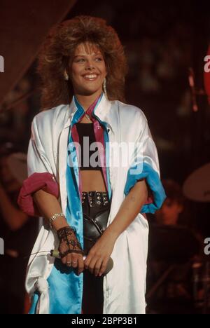 C. C. Catch - die niederländisch-deutsche Sängerin C. C. Catch Stockfoto