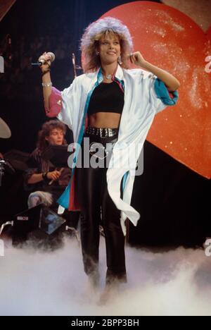 C. C. Catch - die niederländisch-deutsche Sängerin C. C. Catch Stockfoto
