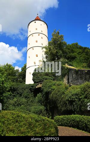 Biberach an der Riß ist eine Stadt in Bayern mit vielen historischen Sehenswürdigkeiten Stockfoto