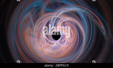 Abstrakte farbenfrohe faraktal Bilder 3D-Rendering Stockfoto
