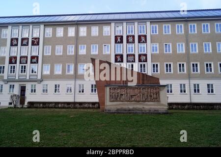 Sangerhausen ist die Hauptstadt des Verwaltungsbezirks Mansfeld-Süd-Harz im Bundesland Sachsen-Anhalt. Sie ist im Südwesten der Fed Stockfoto