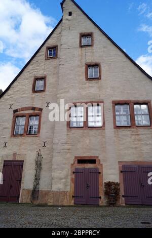 Sangerhausen ist die Hauptstadt des Verwaltungsbezirks Mansfeld-Süd-Harz im Bundesland Sachsen-Anhalt. Sie ist im Südwesten der Fed Stockfoto