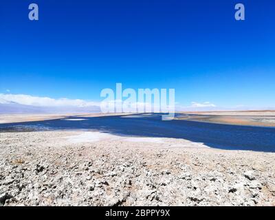 Flamingo Naturpark, Chile. San Pedro de Atacama, Los Flamencos National Reserve Stockfoto