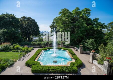 Berühmte Casa Loma Schloss in Toronto, Stockfoto