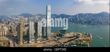 Central, Hongkong 14. September 2018:- Hongkong Stockfoto