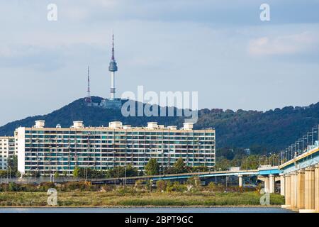 Seoul, Südkorea, 21. Oktober 2013:- Seoul City Stockfoto