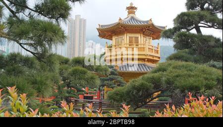 Diamond Hill, Hongkong, 21. April 2018:- Chi Lin Nunnery Stockfoto