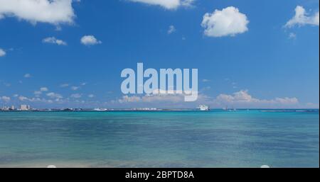 Seascape und Himmel in ishigaki Island Stockfoto