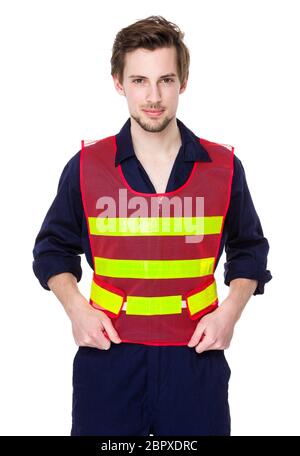 Ingenieur-Porträt Stockfoto