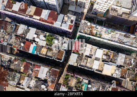 An Kwa Wan, Hongkong, 29. November 2018: Hongkong Stockfoto