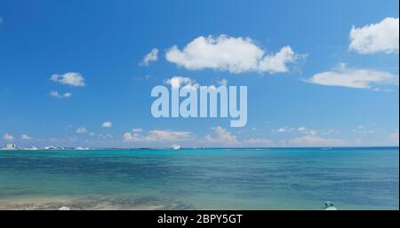 Meer und Himmel auf ishigaki Island Stockfoto