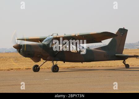 Flug im SAAF Museum Stockfoto