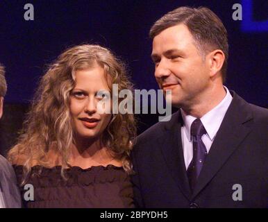 IFA Berlin 2001 - Prominente Sichtungen Barbara Schöneberger Stockfoto