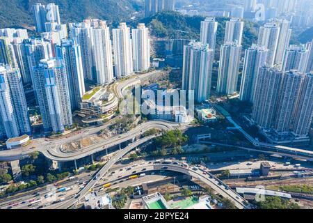 Choi Hung, Hongkong 29. Januar 2019: Hongkong Stockfoto