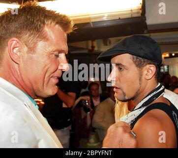 DSDS Finale / Aftershow Party Staffel 4 / 2007 - Dieter Bohlen (links) und Mark Medlock Stockfoto