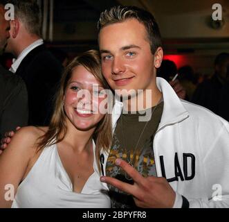 DSDS Finale / Aftershow Party Staffel 4 / 2007 - der deutsche Sänger Martin Stosch Stockfoto