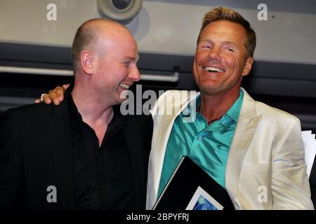 DSDS Finale / Aftershow Party Staffel 4 / 2007 - Musikproduzent Dieter Bohlen (rechts) Stockfoto