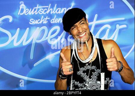 DSDS Finale / Aftershow Party Staffel 4 / 2007 - der Sänger Mark Medlock Gewinner der 4. Staffel von DSDS (Deutschland sucht den Superstar) Stockfoto