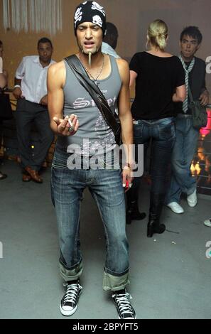 DSDS Finale / Aftershow Party Staffel 4 / 2007 - DSDS Gewinner Mark Medlock Stockfoto