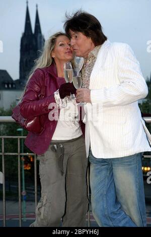Chris Roberts - Chris Roberts mit Frau Claudia in Köln Stockfoto