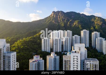 Wong Tai Sin, Hongkong, 13. September 2018:- Löwenfelsen Stockfoto